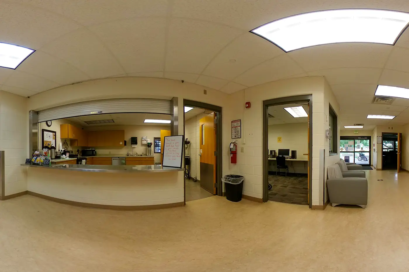 Gould Fitness Center Cafe & Common Area