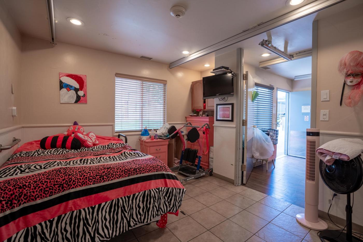 Bedroom of apartment unit